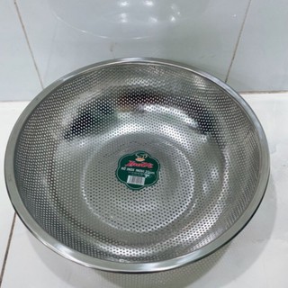 Rổ / rá tai to inox 28cm