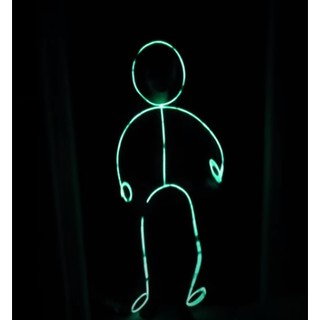 Bộ Đèn Led Stick Man Suit (Chỉ Đèn Không kèm Quần Áo)