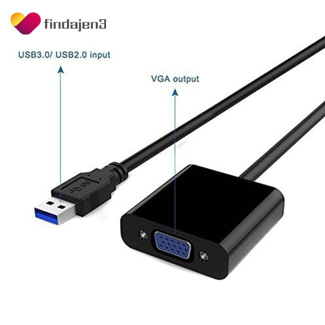 Cáp Chuyển Đổi Usb 3.0 Sang Vga Cho Pc Laptop