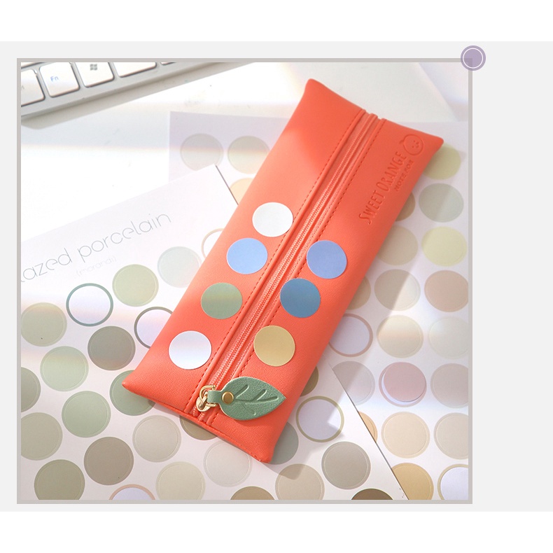 Set 48 miếng sticker nhãn dán tròn nhiều phong cách trang trí sổ tay bullet journal - M189