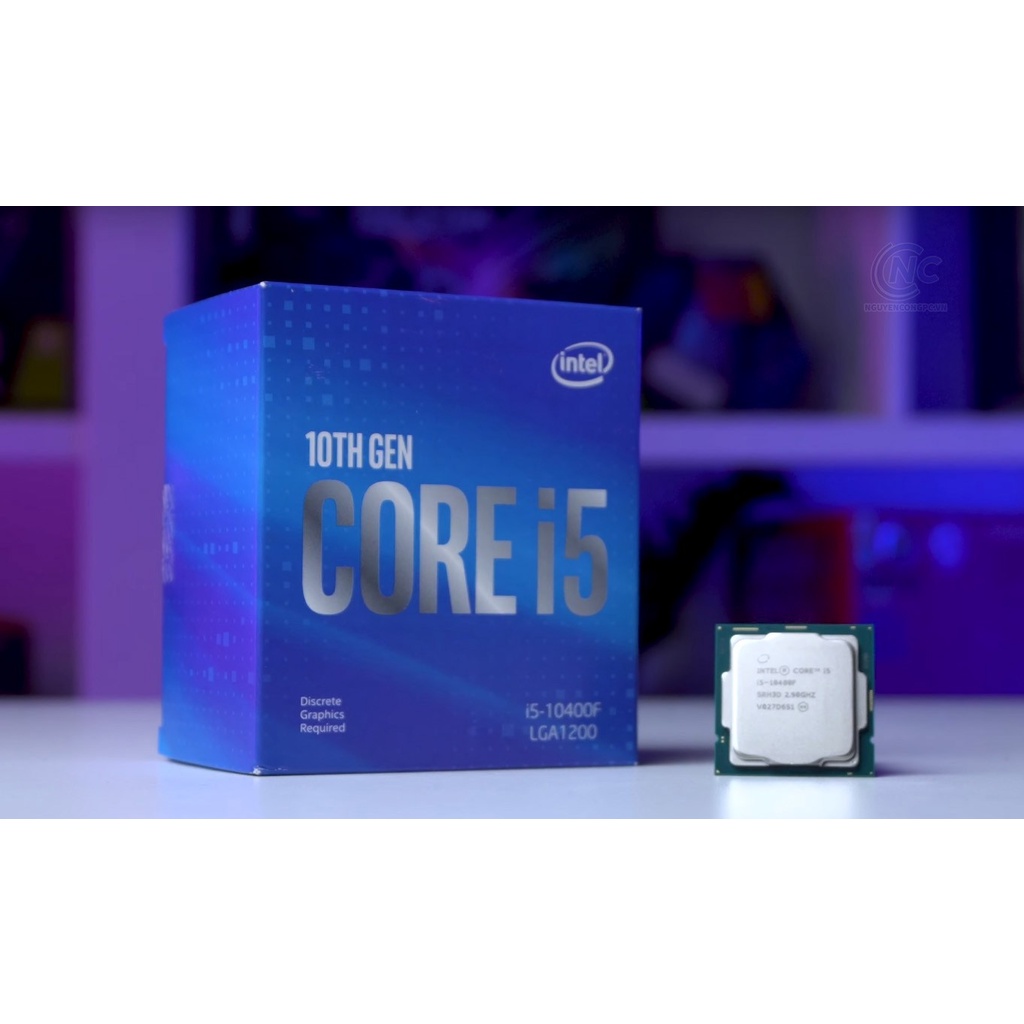 CPU Intel Core i3 10105 / 10105F - i5 10400F - i5 11400 / 11400F - Socket Intel LGA 1200 - FullBox - Bảo hành hãng 36T