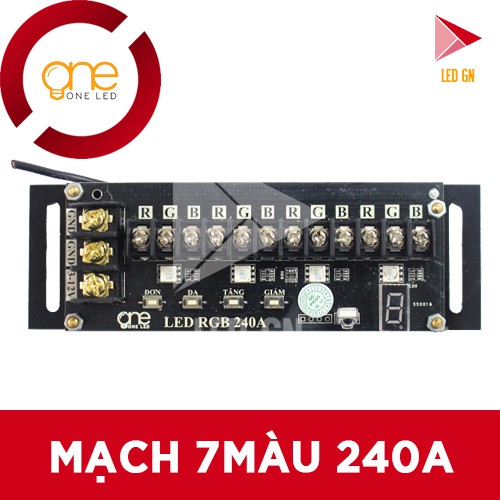 Mạch LED 7 Màu RGB 240A - OneLED