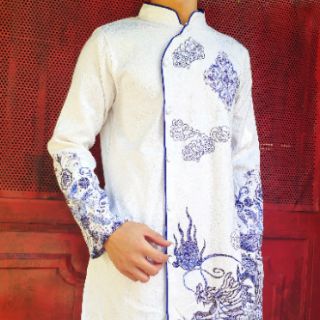 Áo dài cách tân nam