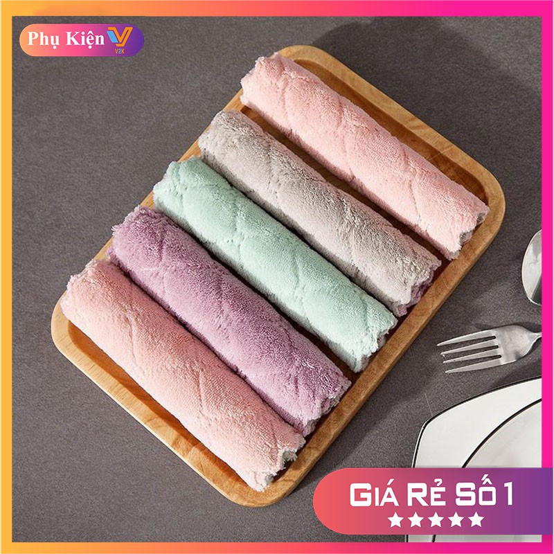 Khăn Lau 2 mặt đa năng - thấm hút nước tốt - mềm mịn, kháng khuẩn -HGS-KHĂN 2 MẶT | BigBuy360 - bigbuy360.vn