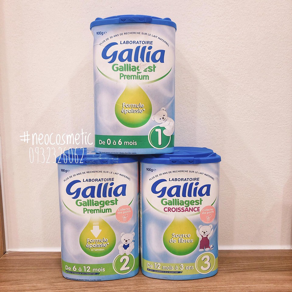 (HỘP TO) SỮA GALLIA GALLIAGEST PREMIUM HỘP 900GR MẪU MỚI