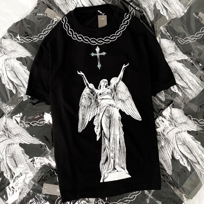 Áo thun tay lỡ Maria , áo T Shirt nam nữ unisex , MSW Town | BigBuy360 - bigbuy360.vn