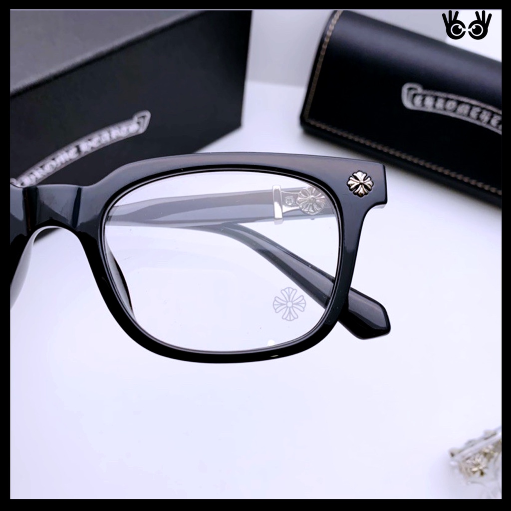 Gọng kính Chrome Hearts phiên bản cao cấp - CH vuông thời trang GKC09