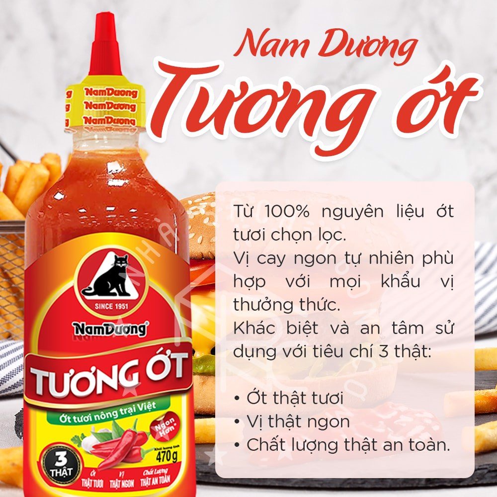 Tương Ớt Nam Dương 470g