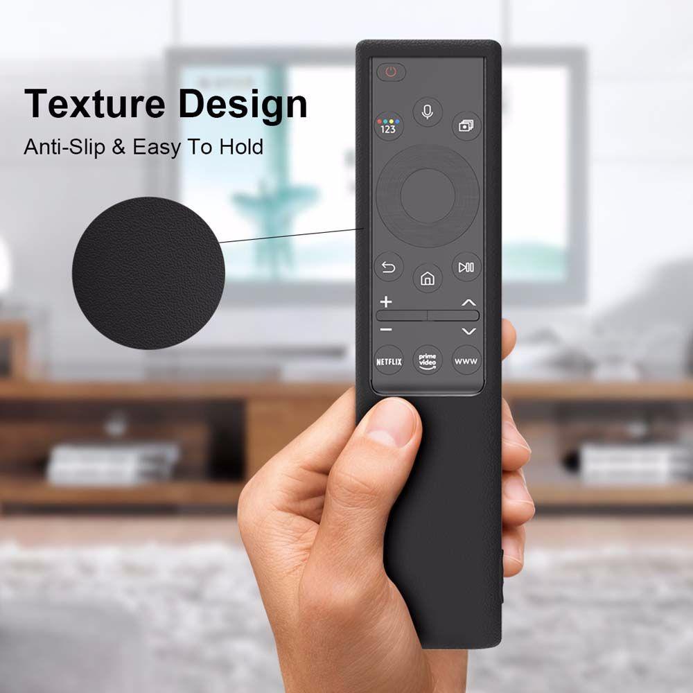 Vỏ Silicone Bảo Vệ Điều Khiển Từ Xa BN59-01311B Có Dây Đeo Cho Samsung QLED