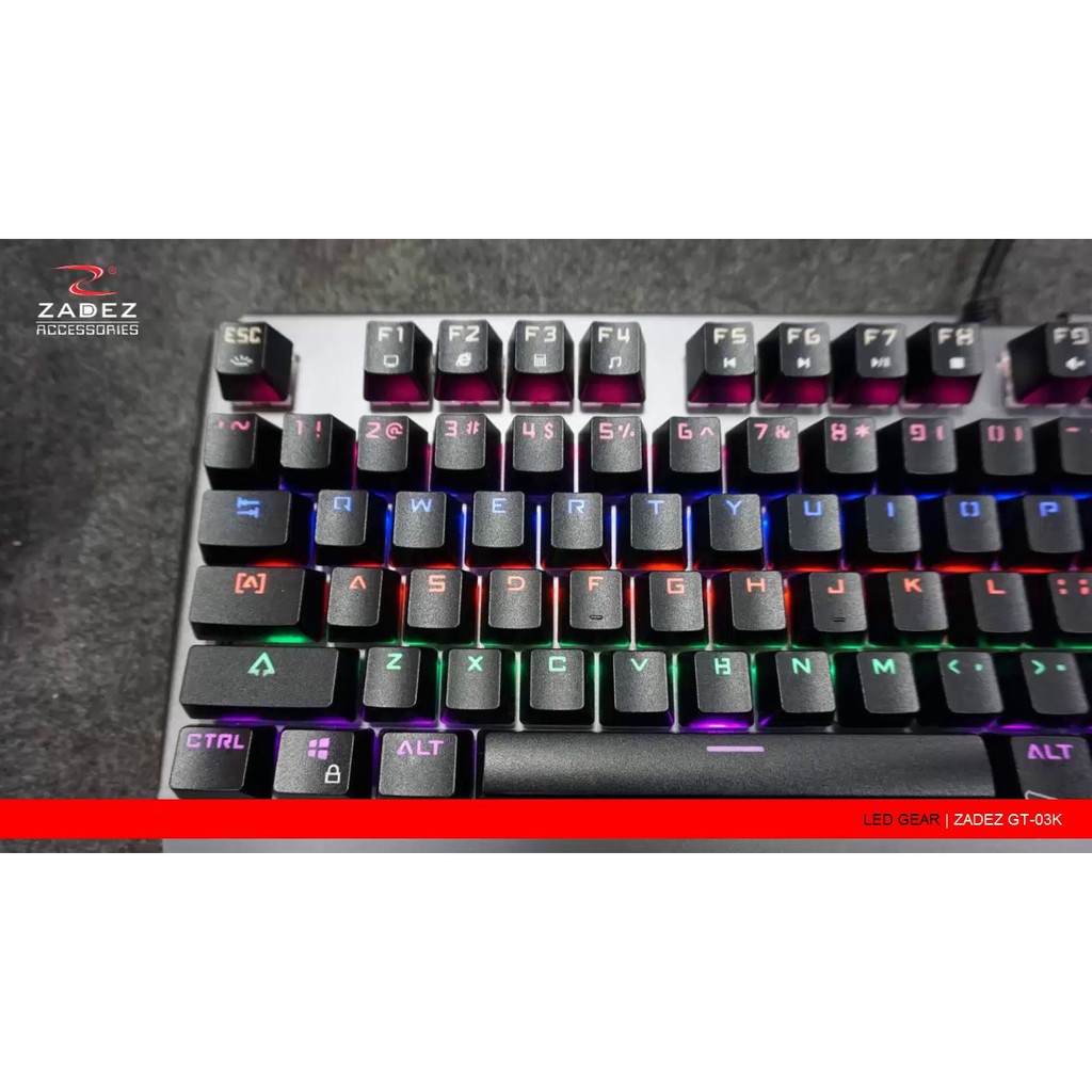 Bàn phím Gaming Zadez GT-03K | Hàng chính hãng | BigBuy360 - bigbuy360.vn