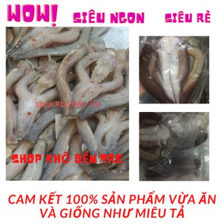 500g khô cá lóc lạt 1,5nắng  vừa ăn ướp phơi tự nhiên không chất bảo quản