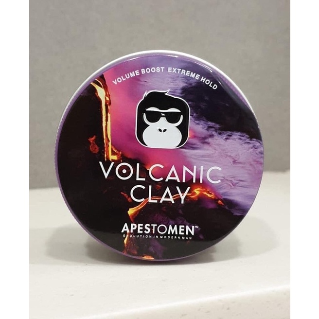 Sáp vuốt tóc nam Volcanic Clay Apestomen