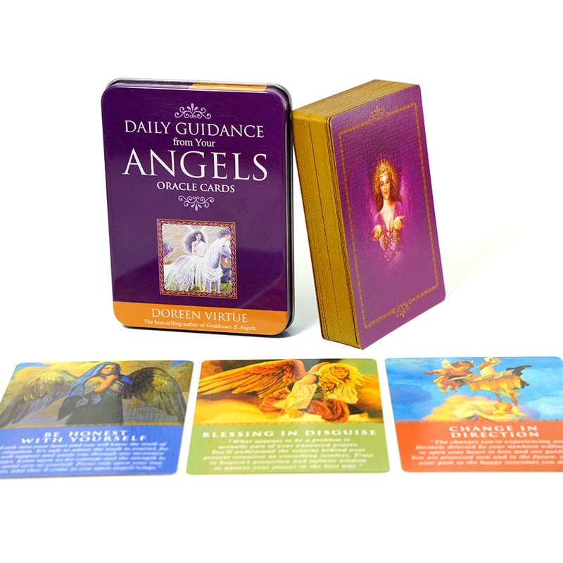 Hộp Sắt Đựng Bài Tarot Oracle Tiện Dụng