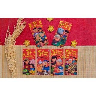 Bộ 10 Lì Xì Tết chất đẹp