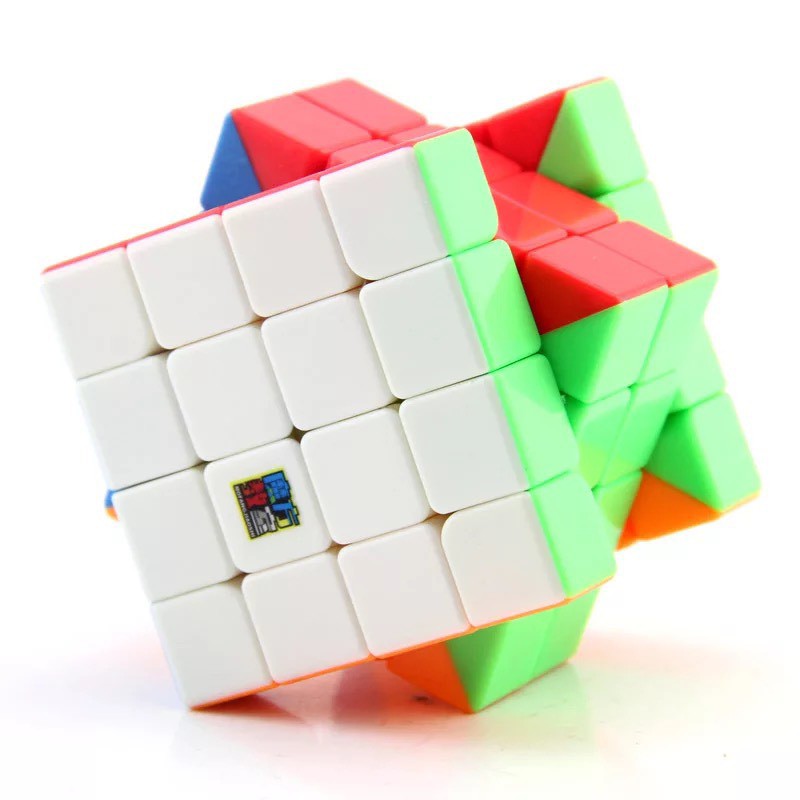 Rubik 4X4 MoYu Meilong stickerless Black 4 tầng khối rubik ma thuật