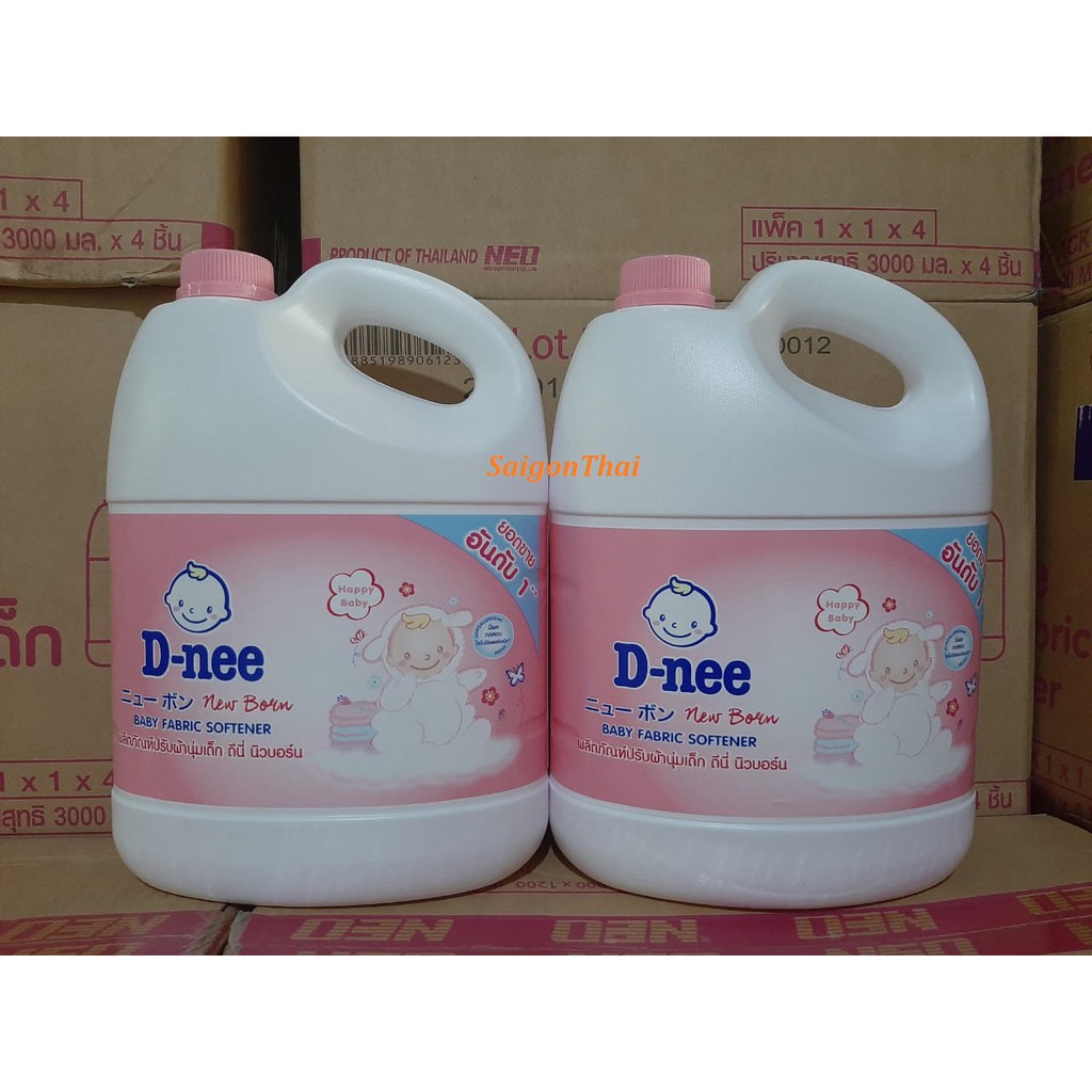 Nước Xả Vải Dnee hàng chính hãng Thái Lan 2800ml