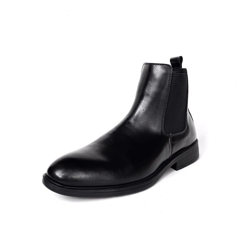 [Mã LTP50 giảm 50K đơn 150K] Giày nam chelsea boot cao cổ da bò thật TEFOSS HN601 da nappa s38-44-mũi tròn | BigBuy360 - bigbuy360.vn