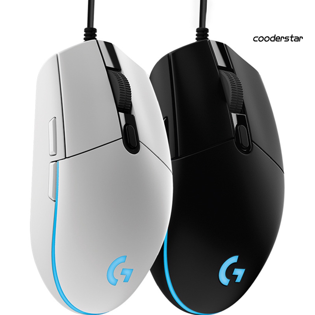 LOGITECH Chuột Quang Gaming Cood-Co Có Dây 6 Nút 6000dpi Cho Windows 7 / 8 / 10 / Vista / Xp