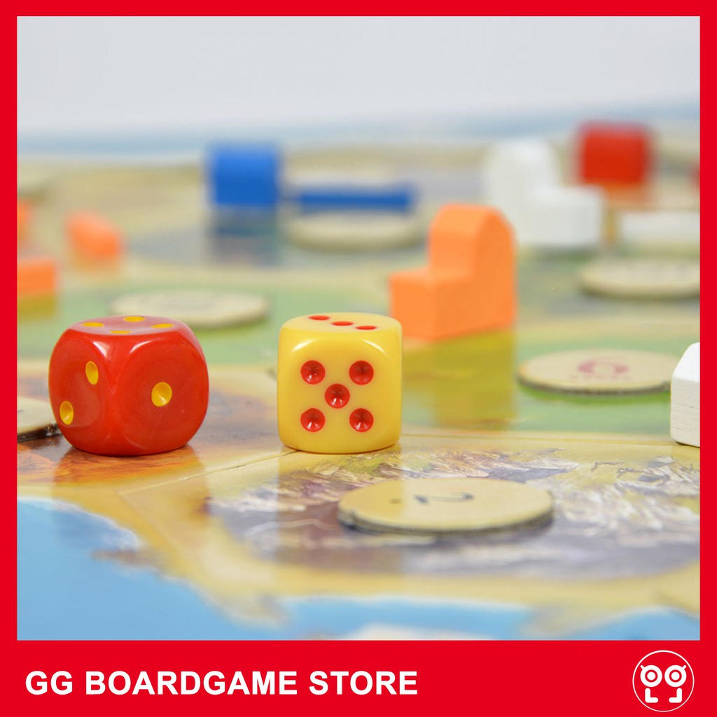 Catan - Xây dựng thành phố - bản tiếng anh cao cấp