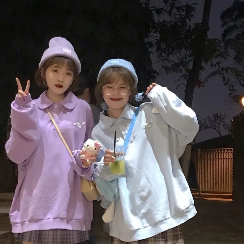 Áo phông polo dài tay gắn cánh dễ thương | BigBuy360 - bigbuy360.vn