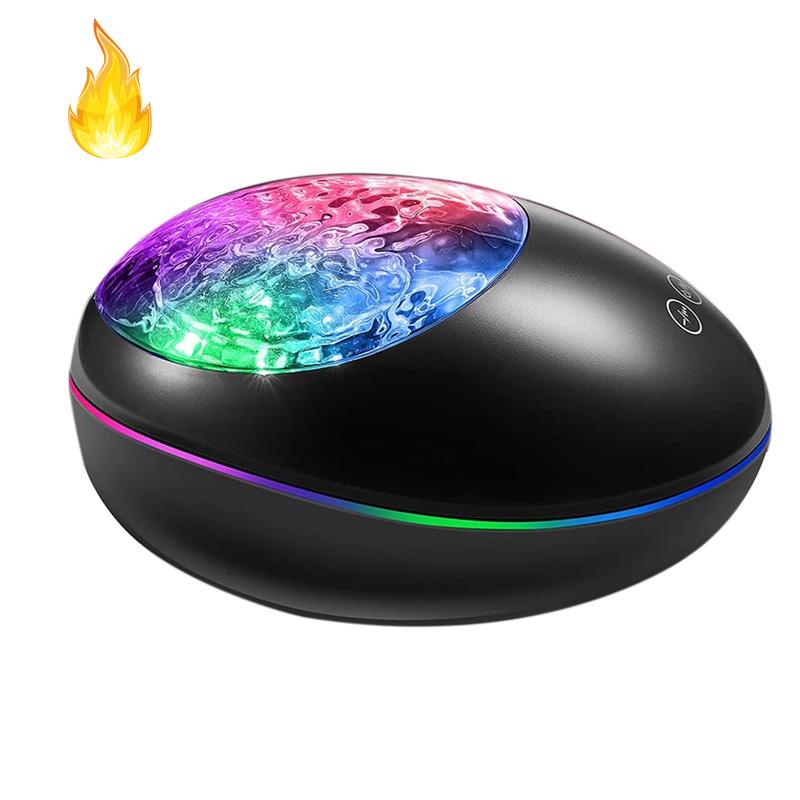 Đèn LED chiếu bầu trời sao/dải ngân hà/ gợn sóng biển đại dương lên có nhạc