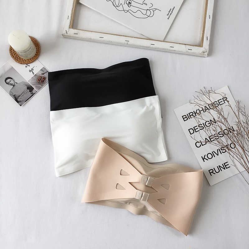 ÁO LÓT không dây/ Áo BRA QUÂY NGANG FREESIZE THUN LẠNH CÓ MÚT THÔNG HƠI CHỐNG TỤT FREESIZE 6689