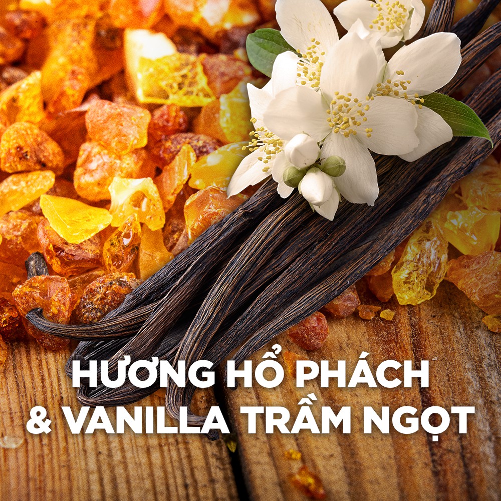 Xịt nước hoa khử mùi toàn thân Axe dành cho nam Gold Temptation với hương thơm nồng ấm của hổ phách và vanilla 135ml