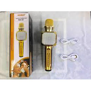 ⚡ giá sỉ ⚡ micro karaoke bluetooth sd 10 - âm thanh chuẩn - thiết kế đẹp - dễ sử dụng
