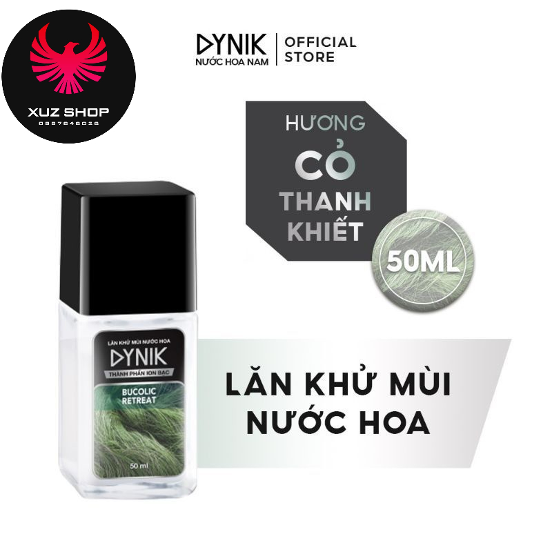 Lăn khử mùi nước hoa Dynik 50ml (có 3 mùi😁😁)