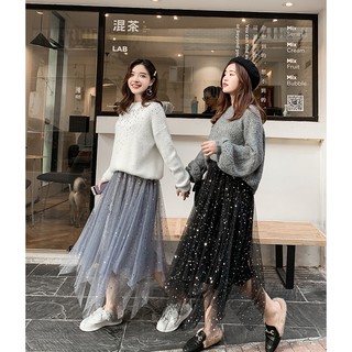 Chân Váy Tutu Ánh Sao Đuôi Cá Lót Nhung