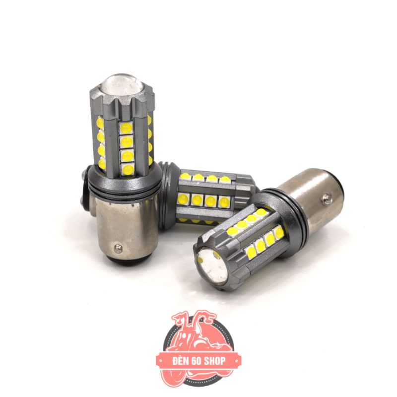 Bóng Led Hậu/Phanh Siêu Sáng Chớp F1 - Led 3030 23 Nhân - Bảo Hành 12 Tháng - Sáng Trắng