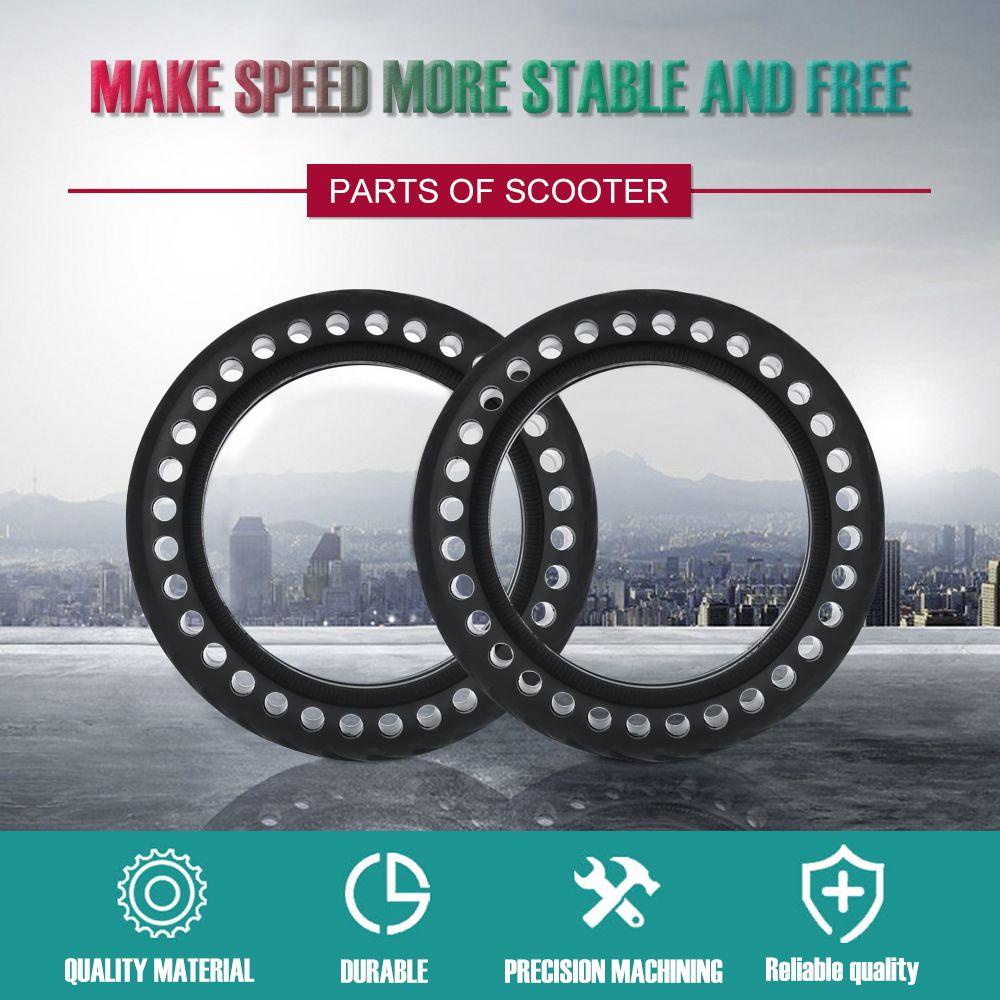 MAYSHOW Lốp Xe Scooter Điện Xiaomi Mijia MI M365 Chống Sốc Thiết Kế Lỗ Tổ Ong Màu Trơn