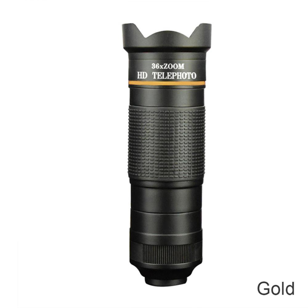 Ống Kính Góc Rộng 36X Telephoto 4 Trong 1 Zoom Macro Cho Điện Thoại Timely C9Q2