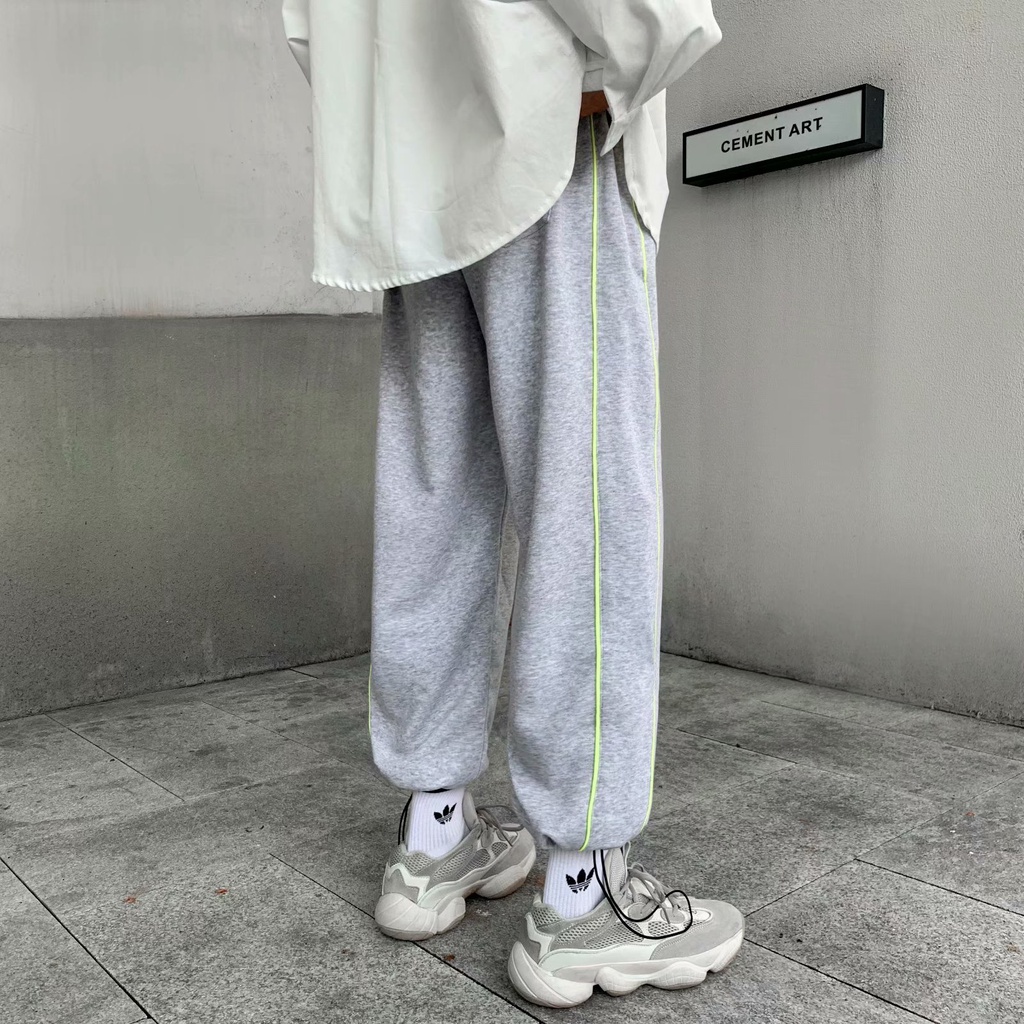 Men's trousers M-2XL personality and versatile wide leg pants