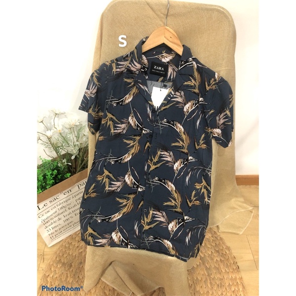 Sơmi hoạ Tiết unisex