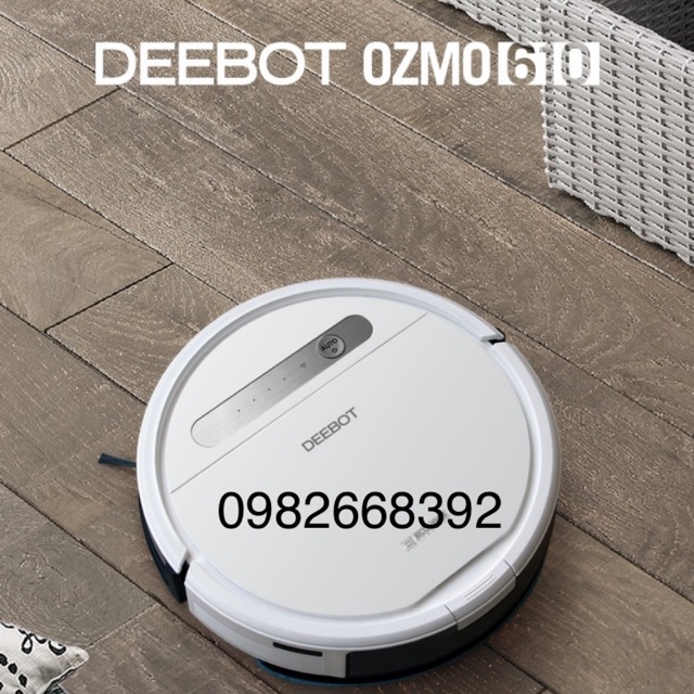 Robot hút bụi lau nhà Ecovacs DD37 (Ozmo610) - Bảo hành 12 tháng
