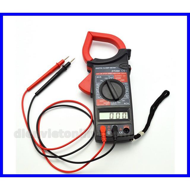 Đồng hồ đo vạn năng dạng kẹp DT266 - Điện Việt