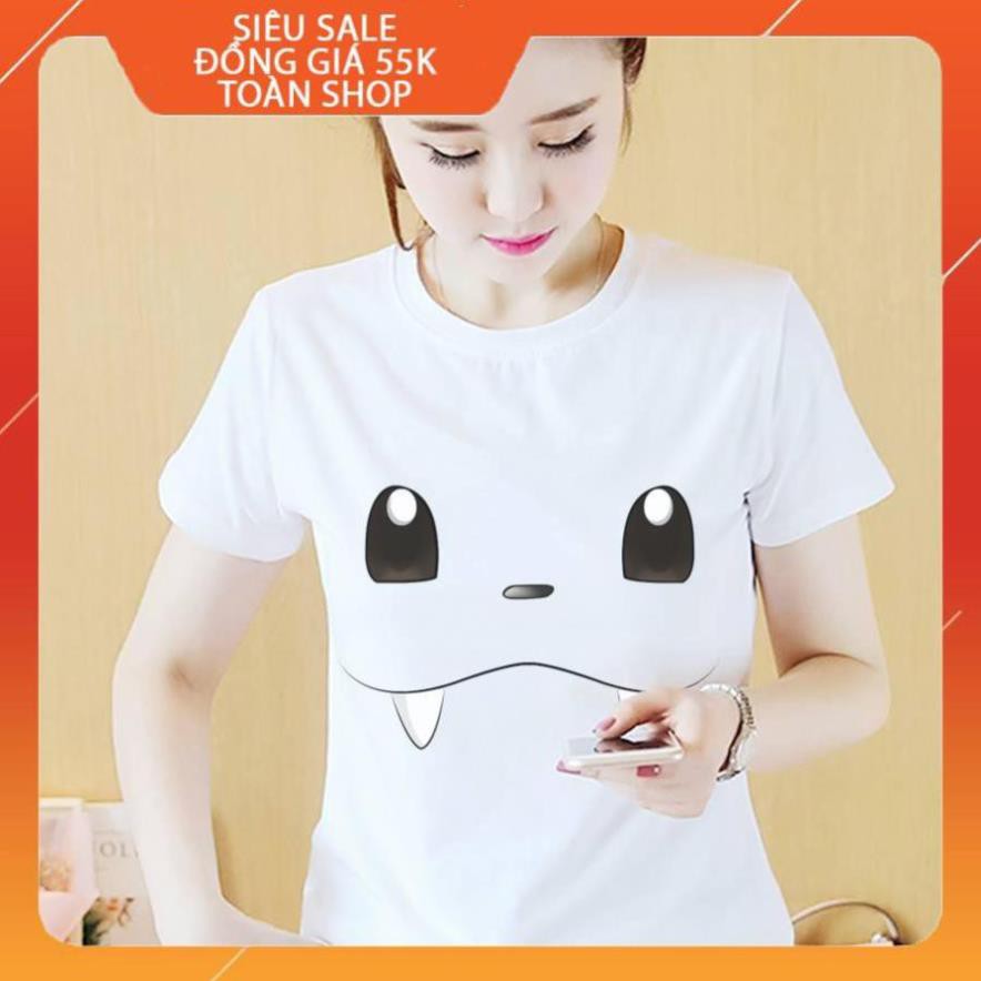 [GIẢM SẬP SÀN][SIÊU SALE][ĐỒNG GIÁ 65K TOÀN SHOP] Áo thun nam nữ in đôi mắt pokemon, đôi mắt anime, áo thun pokemon-002