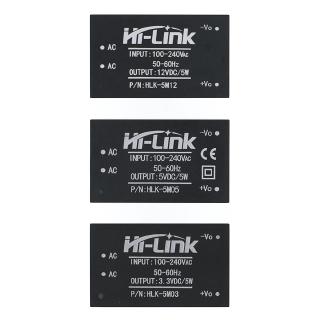 Mô Đun Hạ Áp Hlk-5M03 Hlk-M12 5w Ac-Dc 220v Sang 12v/5v/3.3v
