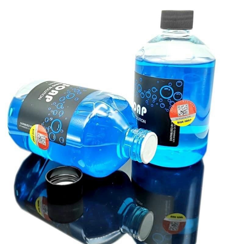 Nước vệ sinh phun xăm Blue Soap 500ml  - Nước lau mực xăm, xà phòng khử trùng rửa hình xăm tatoo