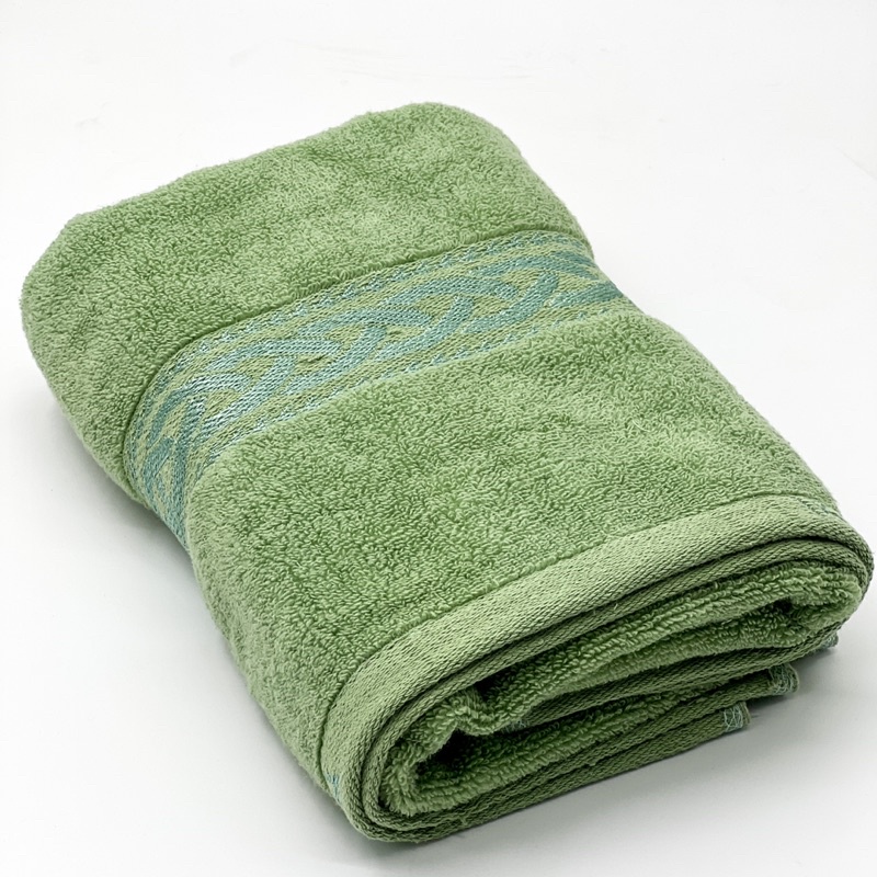 Khăn Tắm Màu Trơn KIBA Sz Nhỏ 50x100cm Chất Cotton Dày Dặn, Êm, Mềm, Thấm Hút Tốt, An Toàn Cho Da