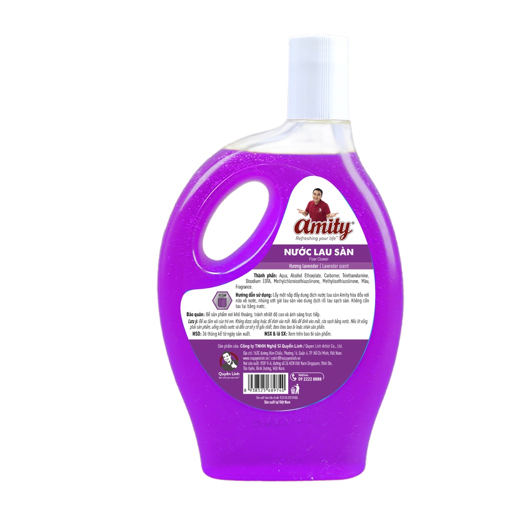 Nước Lau Sàn AMITY Hương Lavender 1Kg