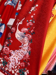 Vải gấm áo dài