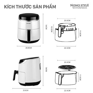 Nồi Chiên Không Dầu BIYI AF69A 4.2L