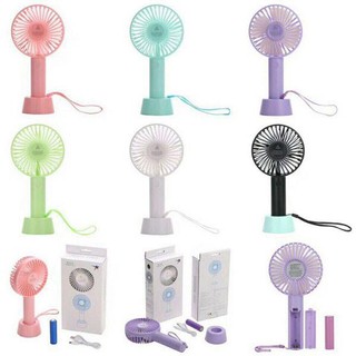 [FLASH SALE] [CÓ ĐẾ] Quạt mini cầm tay có đế để bàn .