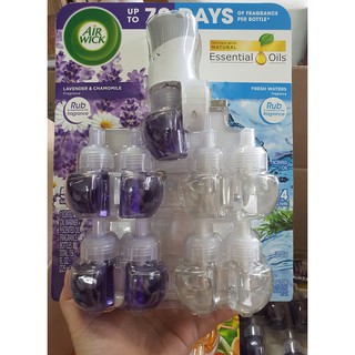 Bộ tinh dầu thơm cắm điện air wick