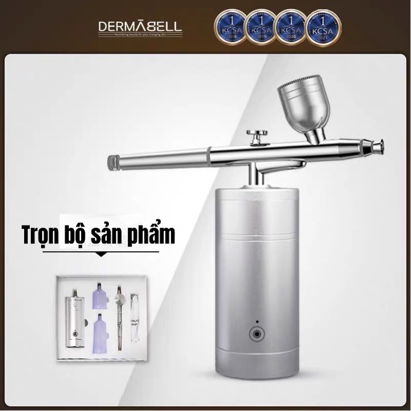 Máy phun sương tạo ẩm DERMABELL AIR-JET PLUS - Dùng kèm Ion water