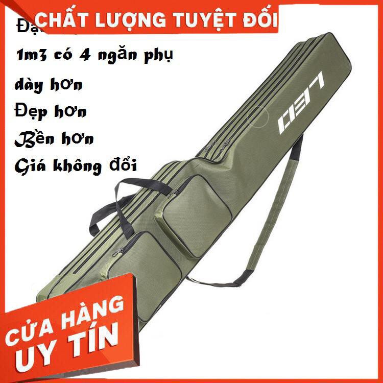 Túi Đựng Đồ Câu Cá Bền Chắc Leo [ HÀNG LOẠI 1 ]đủ sze 80cm 1m 1m3 1m5 chính hãng, vải dày, chống thấm siêu bền