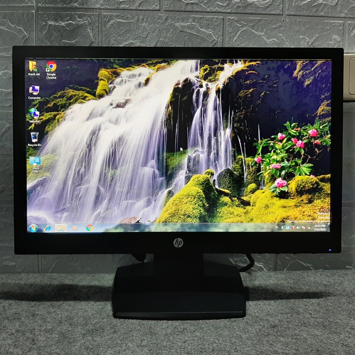 Màn hình máy tính HP 19 inch led cũ ảnh đẹp - HP V193b LED Monitor