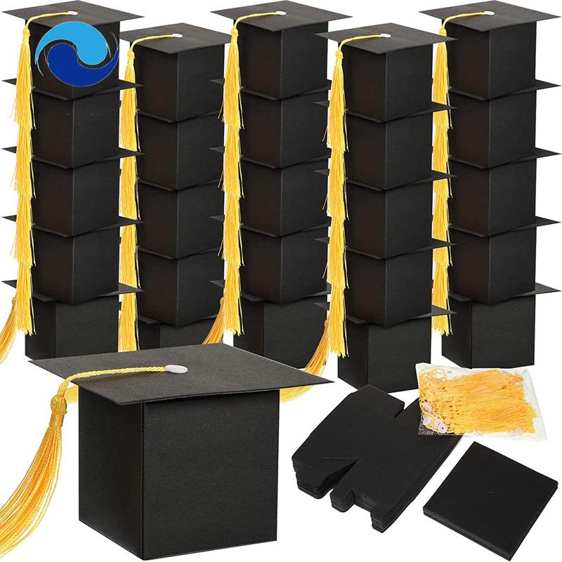 Bộ 50 Hộp Đựng Kẹo/ Quà Tốt Nghiệp/ Tốt Nghiệp Độc Đáo Trang Trí Lễ Tốt Nghiệp DIY